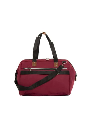 Wickeltasche - Schultertasche in Bordeaux