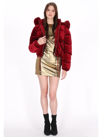 Women Jacket in burgundy