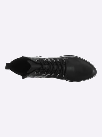 Stiefelette in schwarz