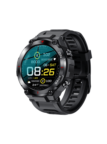 Smartwatch Sport S5 GPS V3 in Schwarz
