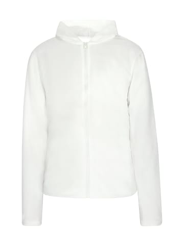 Herren Fleecejacke in Optik Weiss