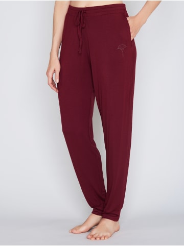 Sweatpants Luxe in DARK RED