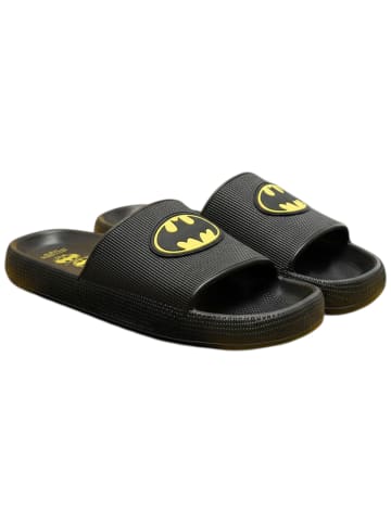 Badelatschen Batman in Schwarz