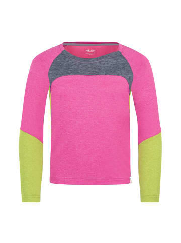 Longsleeve Seiland in fresh berry/graphite