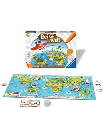 tiptoi Spiel 00070 Unsere Reise um die Welt Lernspiel 4+ für 1-4 Spieler