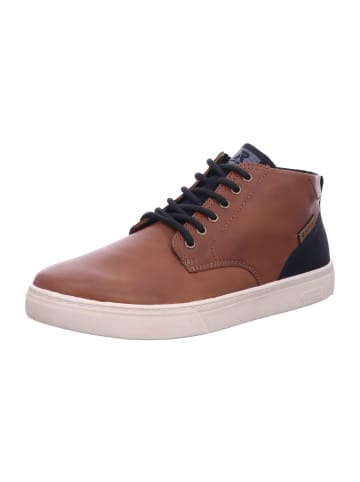 Hightop-Sneaker in Braun
