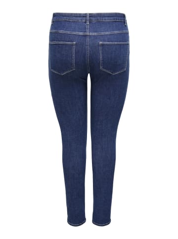 Skinny Jeans in Medium Blue Denim