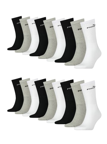 Socken CREW SOCK 18P in 325 - white/grey/black