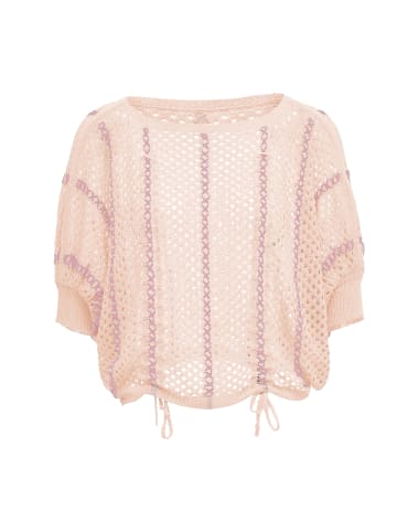 Damen Strickpullover in Rosélavendel