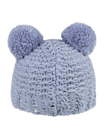 Bommelmütze Struktur in helles blau
