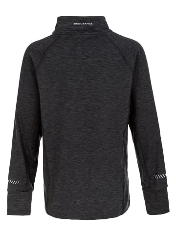 Funktionsshirt LYLE JR. in 1001BM Black Melange