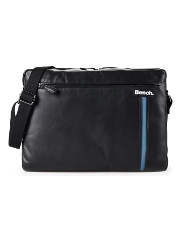 Aktentasche Leder 40 cm Laptopfach schwarz