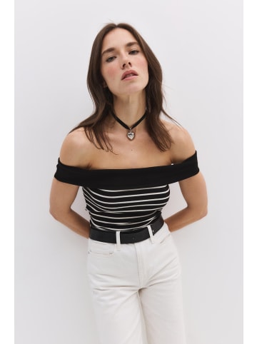 Shirt in Schwarz