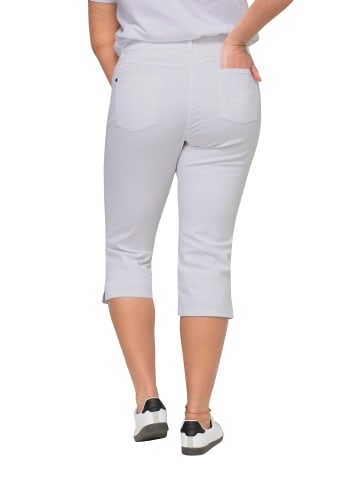 Caprijeans in schneeweiß