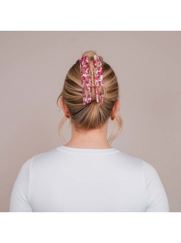 Haarspangen und -clips Linnea  in  Pink, Weiß