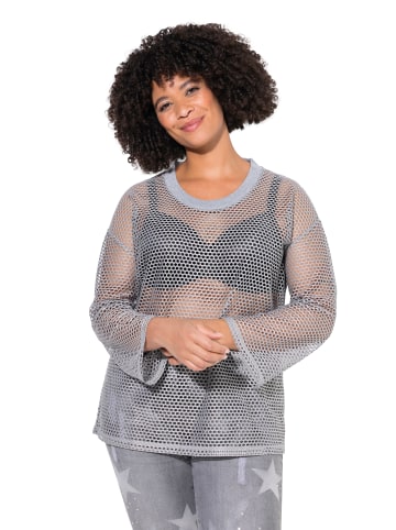 Pullover in silber