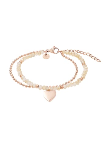 Armband Edelstahl in roséfarben