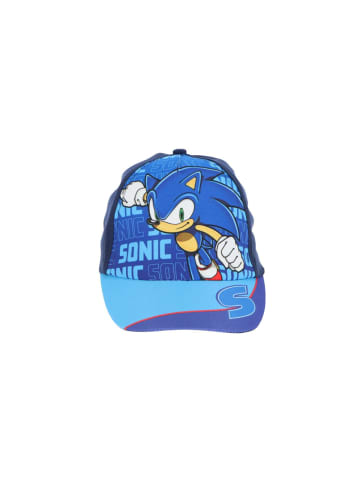 Sonic the Hedgehog Stylische Kappe Baseballcap für Kinder Dunkelblau in Blau