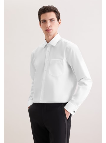 Business Hemd Regular in Weiß