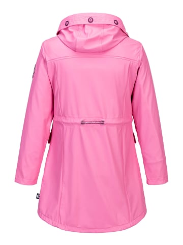 Regenjacke Parka in pink