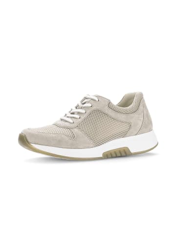 Sneaker low in beige