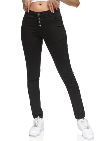 Skinny-Fit Jeans ISLA in Schwarz