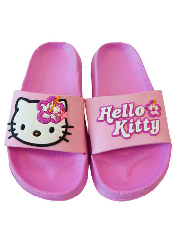 Hello Kitty 3D Badelatschen Flower Badeschlappen Badesandalen in pink