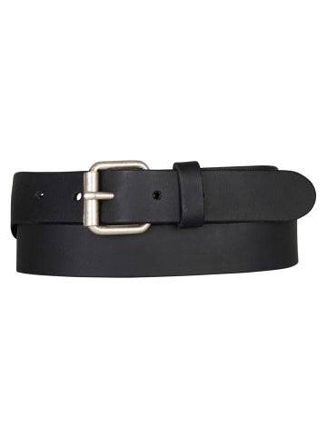 Ledergürtel in Schwarz