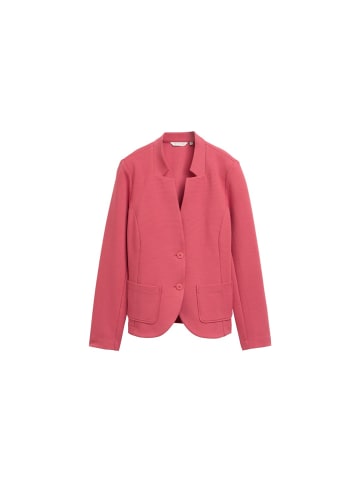 Blazer in berry red