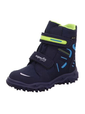 Winterstiefel HUSKY in Blau/Grün