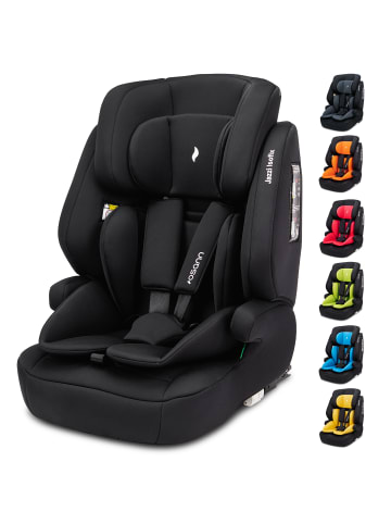 Kindersitz "Jazzi Isofix" Nero - von 76-150 cm mit Isofix