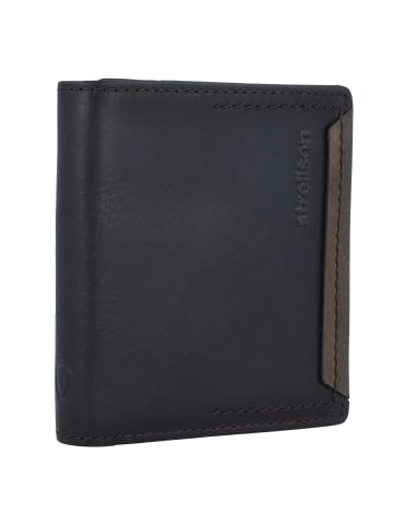 Camden Geldbörse Leder 9,5 cm dark brown