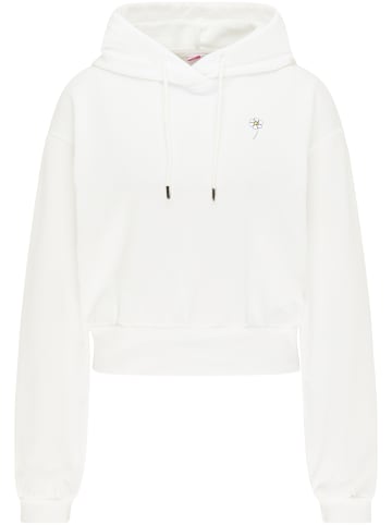Damen Hoodie in Wollweiss