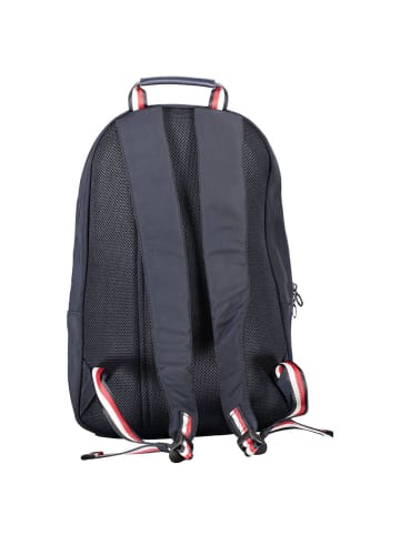 Blau Polyester Herren Rucksack