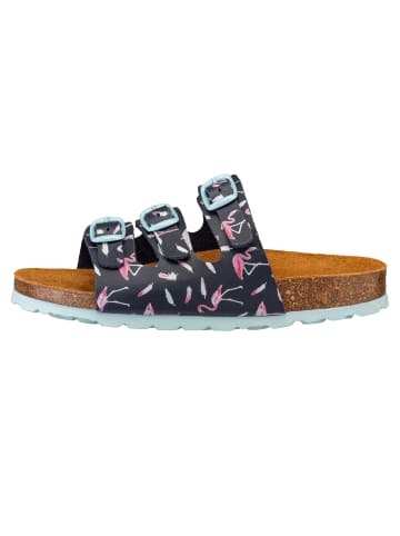 Pantolette "Bioline Flaminco" in Blau