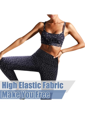 Premium Gym Leggings Wabenmuster – Optimaler Komfort und in Schwarz