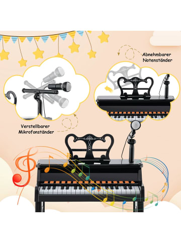 37 Tasten Keyboard ab 3 Jahren in Schwarz