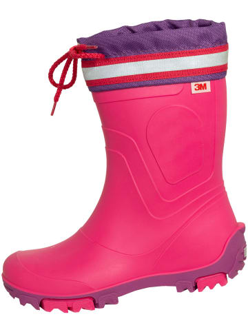 Gummistiefel Bente in fuchsia/dunkelfuchsia