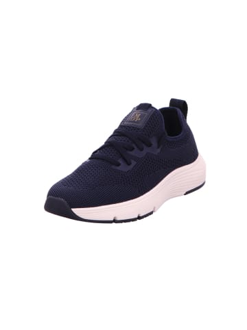 Schnürschuh in blau