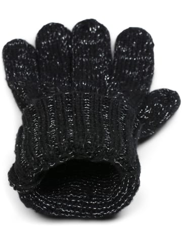Strick Handschuhe in Schwarz