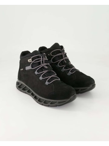 Schnürstiefel in Schwarz
