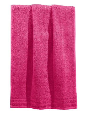 Velours-Frottier Liegetuch Heidelberg in pink