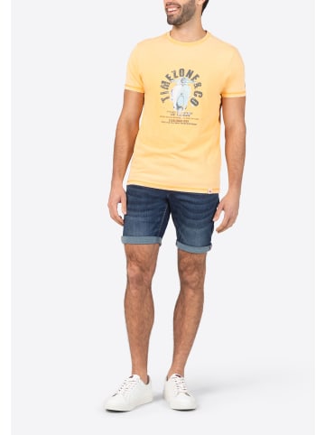 Stretch Denim Shorts Regular Fit Bermuda Hose in Navy