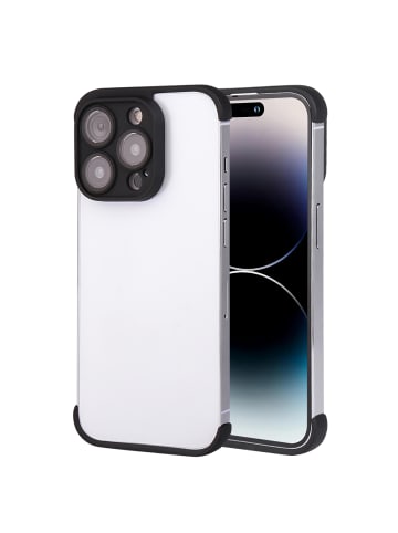 Selbstklebende Hülle iPhone 14 Pro in Schwarz