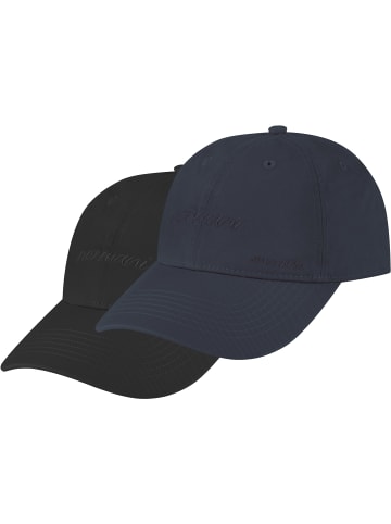 Baseballkappe Set Capul in Schwarz/Navy