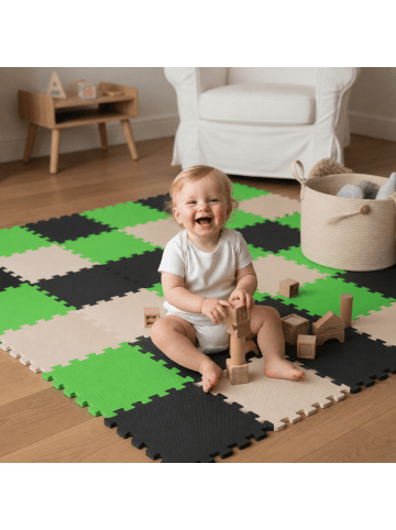 Baby Spielmatte Leni 27-tlg. im 3 Farben Mix