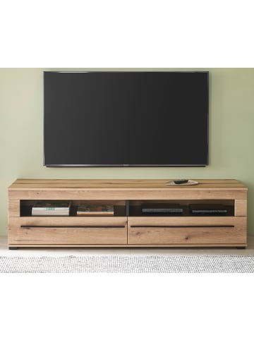 TV-Lowboard Eiche Evoke, TV Unterschrank 180 cm, Soft-Close-Funktion