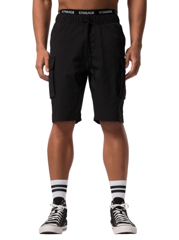 Lange Sweathose in schwarz