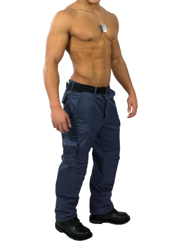 Herren Outdoorhose Trooper in Navy