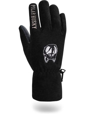 Fleece Handschuhe Lhotse in Schwarz